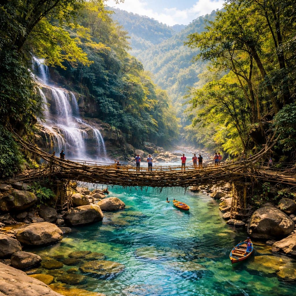 Assam & Meghalaya - Part of the Seven Sister States